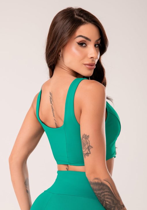 Top corselet feminino verde harmony - Image 3